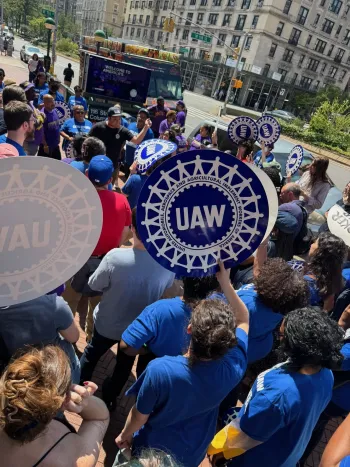 NYC members rally